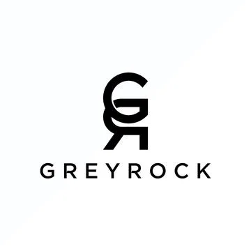 GR logo. GR letter design. GR font image. Combining concept of letters. Stock Illustration