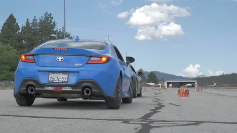 GR86 AutoX Stock Footage 204145569