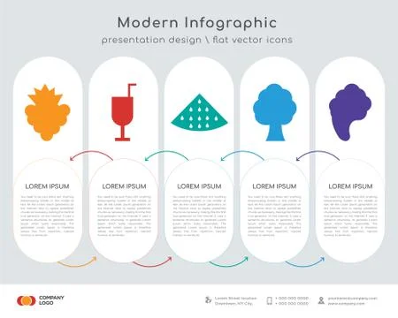 Gra infographics design Stock Illustration
