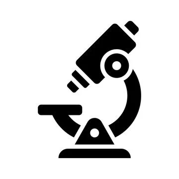 Grab this amazing icon of microscope in modern style, a laboratory research Stock Illustration