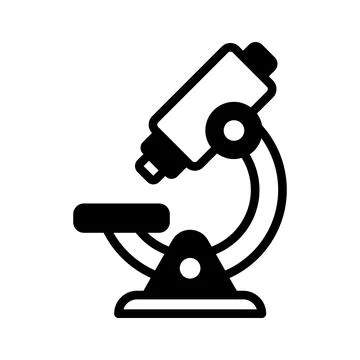 Grab this amazing icon of microscope in modern style, a laboratory research Stock Illustration