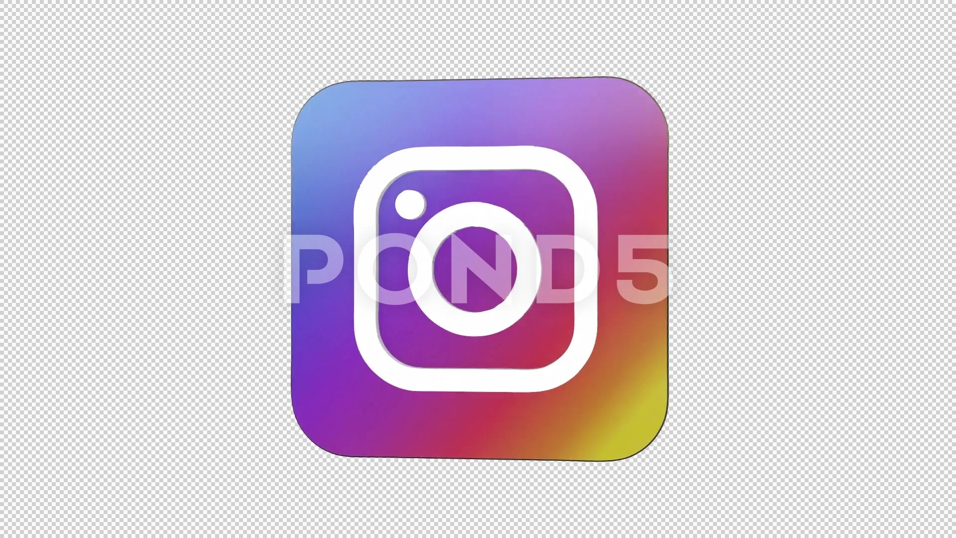 instagram icon 3D Model in Other 3DExport