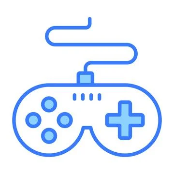 Grab this beautiful vector of gamepad, video game controller equipment Illustrazione stock