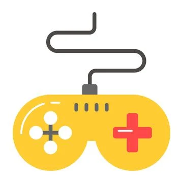 Grab this beautiful vector of gamepad, video game controller equipment Illustrazione stock