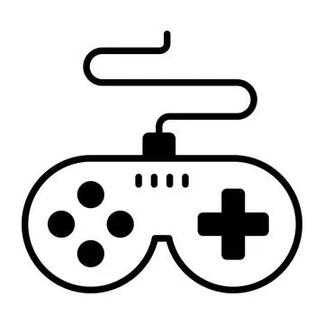 Grab this beautiful vector of gamepad, video game controller equipment Stock Illustration