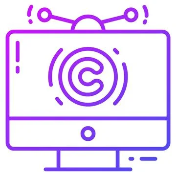 Grab this captivating glyph sticker featuring a flying coin with wings Stock Illustration