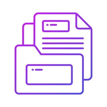 Grab this carefully designed business document concept vector, ready to use Stock Illustration