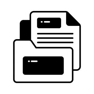 Grab this carefully designed business document concept vector, ready to use Stock Illustration