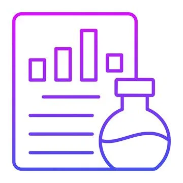 Grab this creatively crafted icon of analytic research in editable design, data Stock Illustration