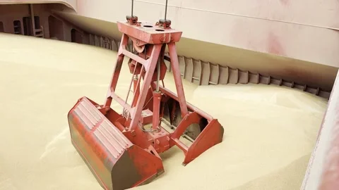 Grab wheat 2 Stock Footage 327986397