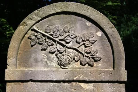 Grabstein Foto stock