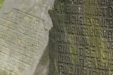 Grabsteine Stock Photos