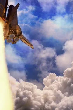 GRACE-FO Launch Stock-Illustration