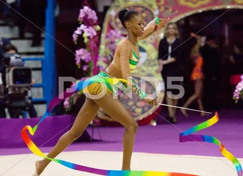 Grace Legote, ribbon. South Africa Stock Photos