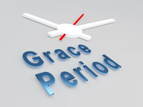 Grace Period concept Illustrazione stock