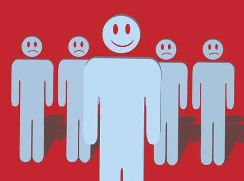 Grace Under Pressure Stock Illustration