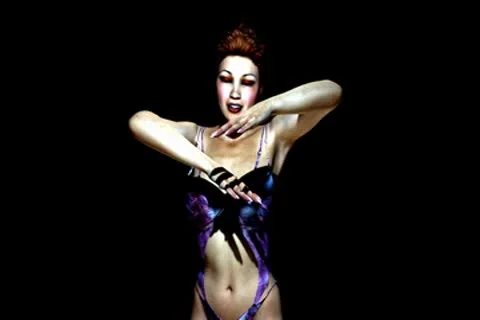 GRACEFUL ARM DANCER Stock Footage 8959360