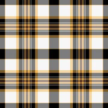 Graceful check pattern tartan, various fabric seamless background. November.. Illustrazione stock