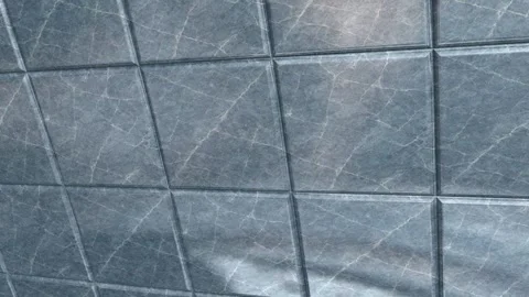 Graceful Motion Across Blue de Savoie Marble Tiles with Elegant Veining 스톡 동영상 342592595
