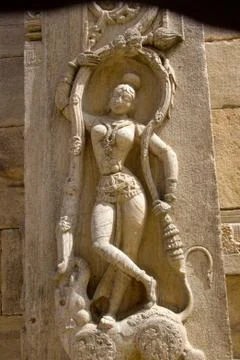 Graceful Pose of Dancer, Melukote Stock Photos