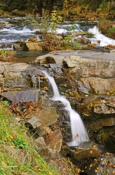 Graceful Waterfall Stock Photos