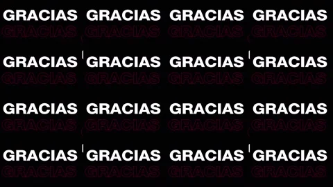 Gracias Text 02 Stock Footage 147659802