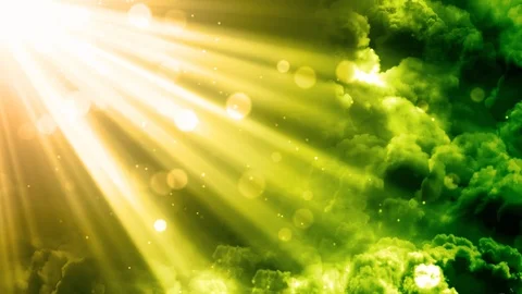 Gracious Heavenly Rays Stock Footage 97404296