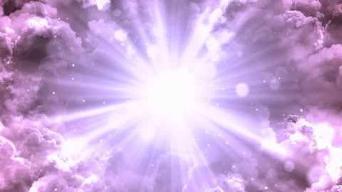 Gracious Lights From Heaven Video stock 97404582