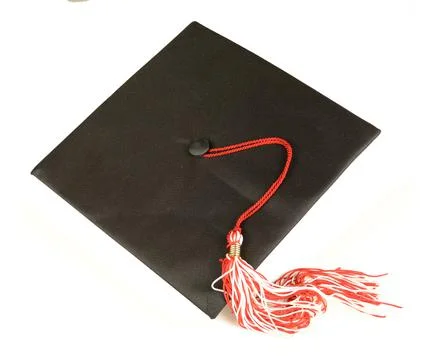 Grad Hat Mortarboard Stock Photos