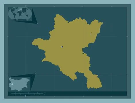 Grad Sofiya, Bulgaria. Solid. Major cities Ilustración de archivo