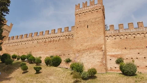 Gradara castle Stock-Footage 80321422