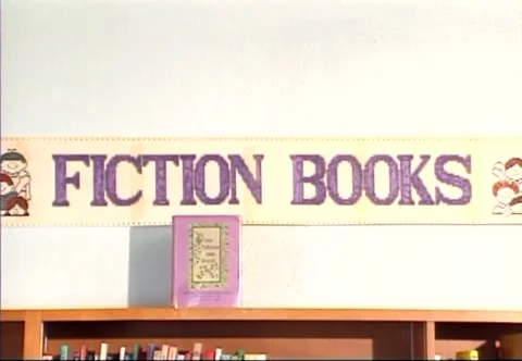 Grade School Library 1990s archival footage Stock-Footage 165258872