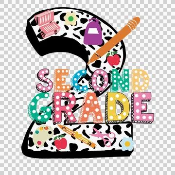 Grade Text With Pencil Accent number letters sketch black Stock Illustration