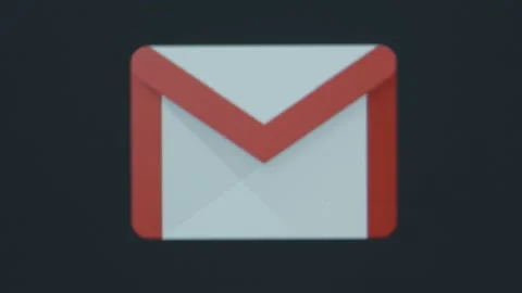 Graded Gmail Icon Stock Footage 136709947