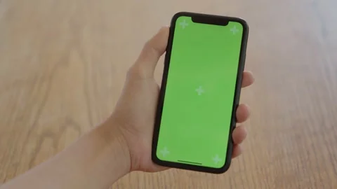 Graded IPhone Horizontal Green Screen ver5 動画素材 136710570
