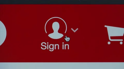 Graded Target Sign In 2 Vídeos de archivo 136710229