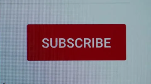 Graded Youtube Subscribe ver2 Stock Footage 136710325