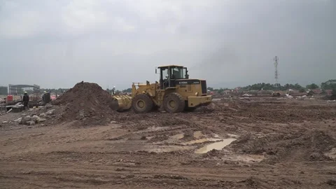 Grader Excavator 3 動画素材 245968436