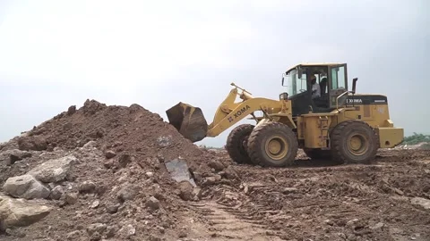 Grader Excavator 6 動画素材 245968439