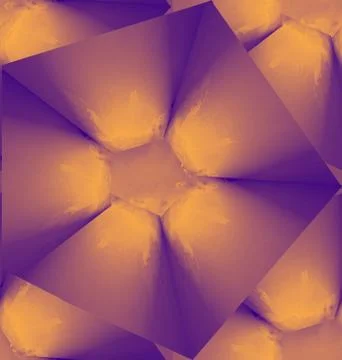 Gradiant light flower effect seamless pattern Stockillustratie