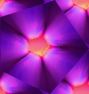 Gradiant light flower effect seamless pattern イラスト素材