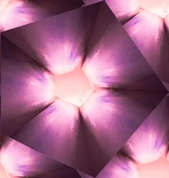 Gradiant light flower effect seamless pattern イラスト素材