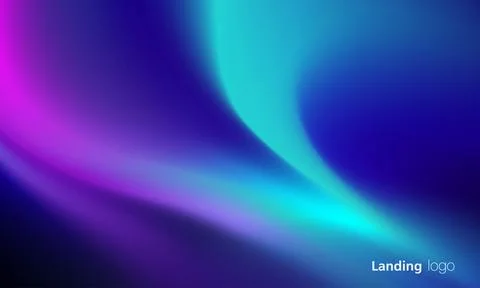 Gradient abstract backgrounds of northern lights. aurora borealis sky. soft.. Stock Illustration