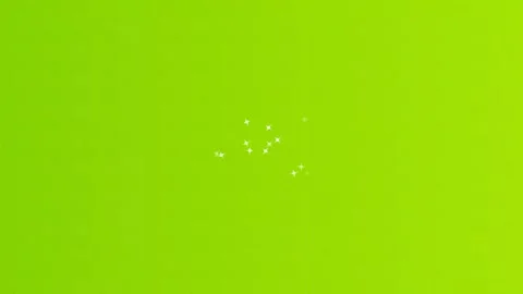 Gradient abstract bokeh shiny particles light motion animation background 4k Video stock 282464736