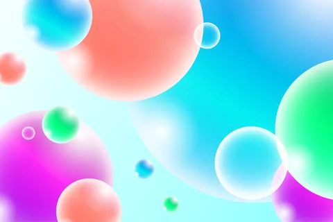 Gradient abstract colorful background Stock Illustration