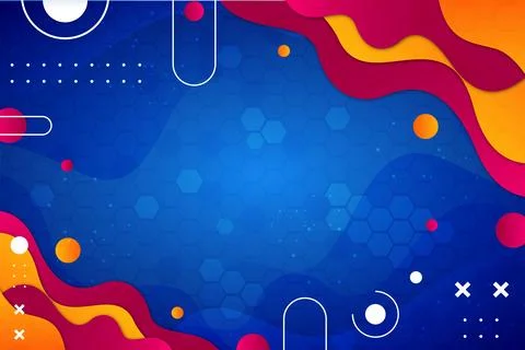 Gradient Abstract Colorful  Background Ilustração Stock