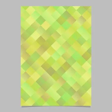 Gradient abstract colorful diagonal square pattern page template Stock Illustration