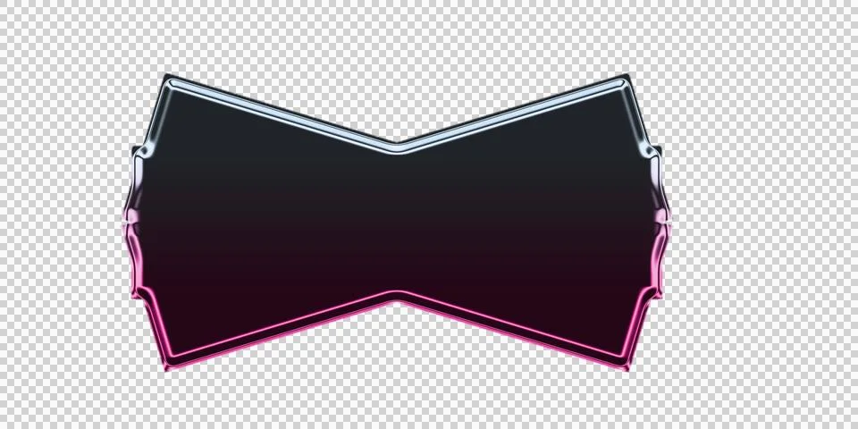 Gradient of abstract curved lines in black white and pink transparent background Stock Illustration