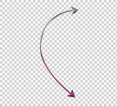 Gradient abstract with flowing purple ribbon and white swirls on dark background Stock Illustration