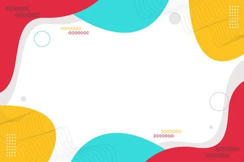 Gradient Abstract Geometric Shapes Background Illustrazione stock